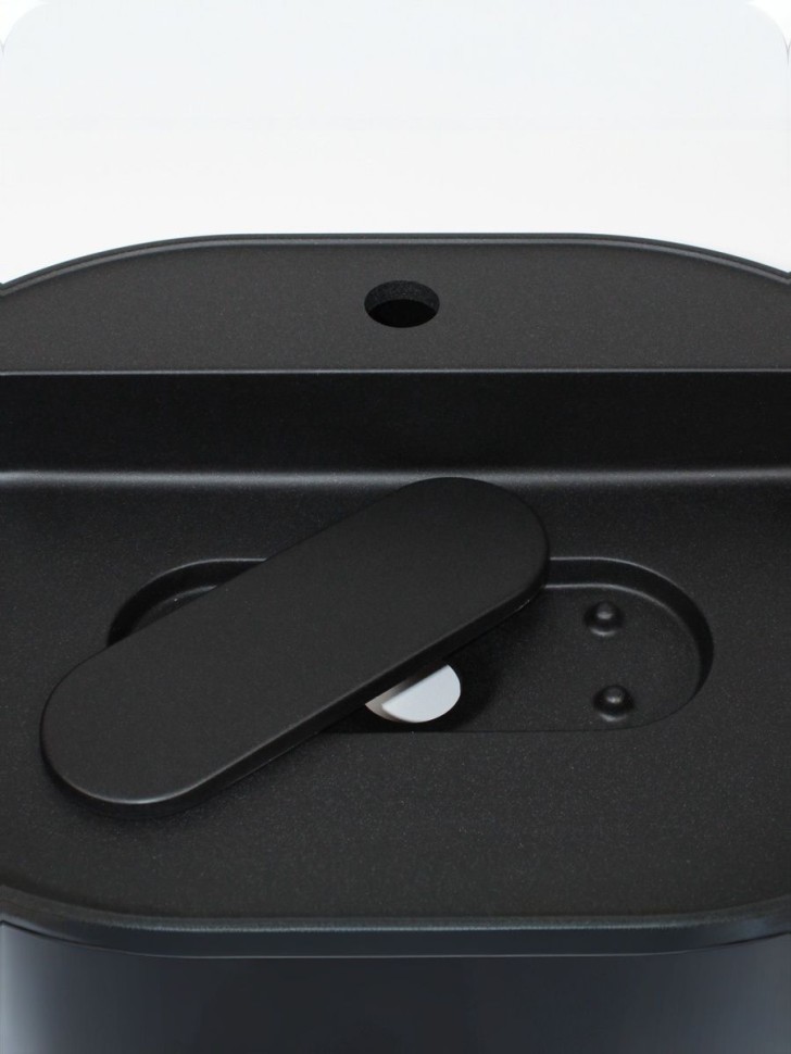 Раковина для ванной накладная 55 см, Uperwood Tanos Quartz, овальная, черная, космос