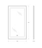 Зеркало BelBagno SPC-KRAFT-500-900-LED-TCH-WARM