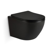 Унитаз подвесной IBERICA BLANCA BILBAO MINI Tornado черный матовый (IB.BLM.234.2B2)