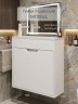 Тумба под раковину для ванной подвесная Uperwood Modul 60х21х60 см, белаяатовая