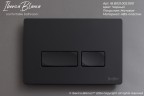 Комплект 2в1 IBERICA BLANCA инсталляция SILENCIO MINI, кнопка смыва ESTI-R черный матовый (IB.001M.212)