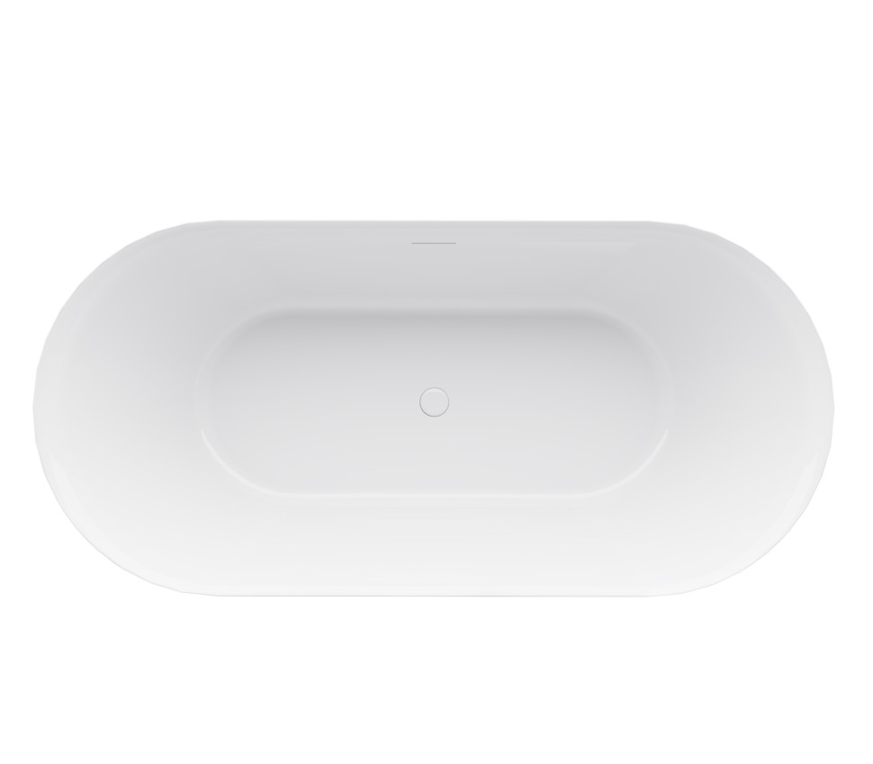 Ванна акриловая Vincea VBT-705-1800, 1800*800*585, цвет белый, щелевой перелив, слив белый