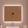 Зеркало LED OTTIMO Rhodes New 800x700 c сенсорным выключателем и диммером