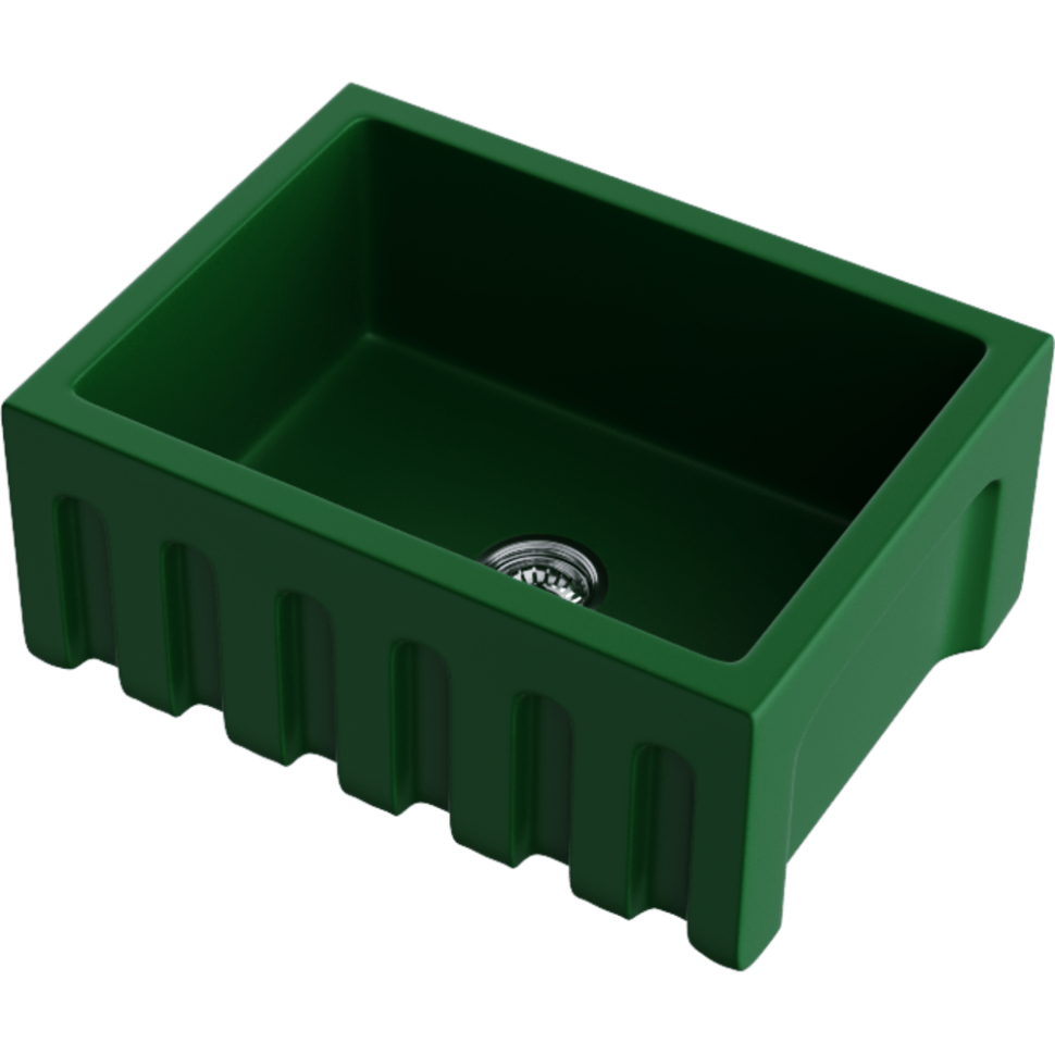 Кухонная мойка Omoikiri Mikura 61-RG Matt Natceramic/royal green