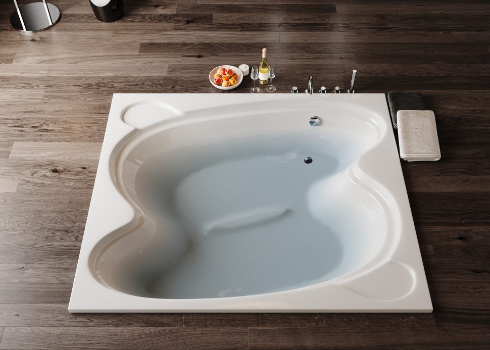 Акриловая ванна VAGNERPLAST HELIOS 194x170