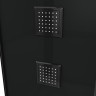 Душевая кабина Grossman Alba GR222 (80x100x225) дверь распашная,3 места