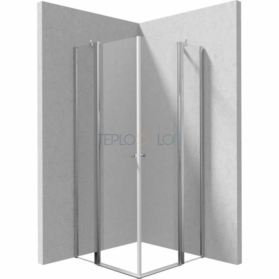 Душевая кабина, квадратная, 80x80 см