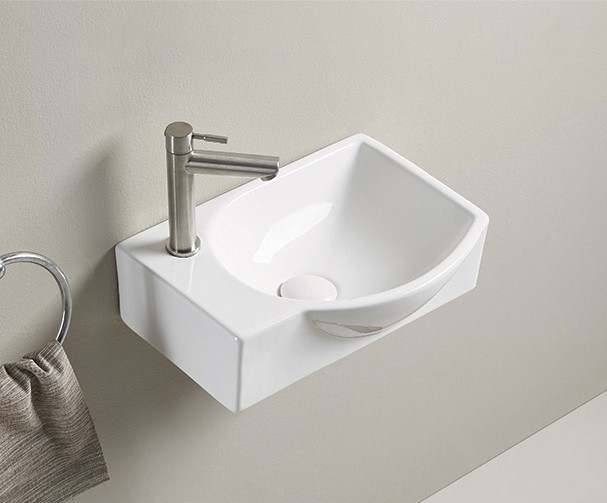 Раковина Gid N9276R 61130R подвесная белая 40.5x28x14