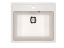 Кухонная мойка из искусственного камня Uperwood Симпл (Simple) UPD-300-331, белая