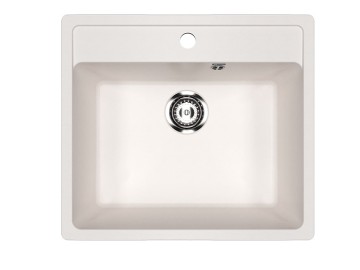 Кухонная мойка из искусственного камня Uperwood Симпл (Simple) UPD-300-331, белая
