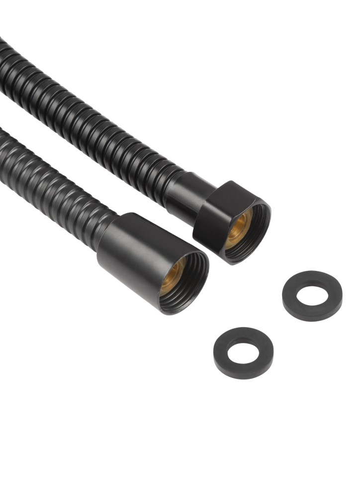 Шланг для душа 1.2м. Нержавеющая сталь, картонный держатель OSGARD AMANT 8008