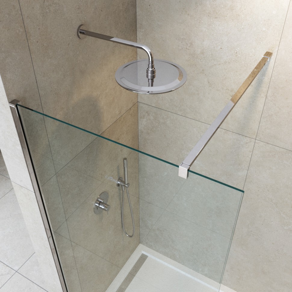 Душевая перегородка CEZARES LIBERTA-L-1-90-120-C-Cr