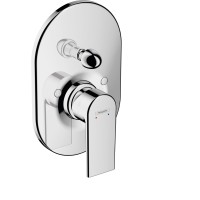 Смеситель для ванн, для душа Hansgrohe Vernis Shape хром (71458000)
