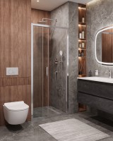 Душевая дверь CEZARES MOLVENO-BF-3-120-C-Cr-IV