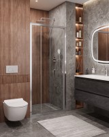 Душевая дверь CEZARES MOLVENO-BF-3-120-C-Cr-IV