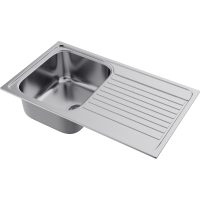 Кухонная мойка Omoikiri Kashiogawa 86-IN нерж. сталь/нержавеющая сталь