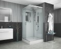 Душевая кабина Niagara Premium NG-6002-01GQ (100х100х210) низкий поддон(16 см),стекло прозрачное,4 места