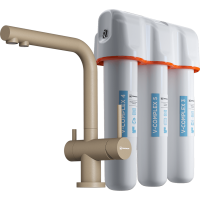 Комплект смеситель+фильтр Nagano-CA-P + Pure drop Lite