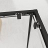 Душевой угол Veconi Evo 300 B, 800х800x1950, черный матовый, прозрачное стекло