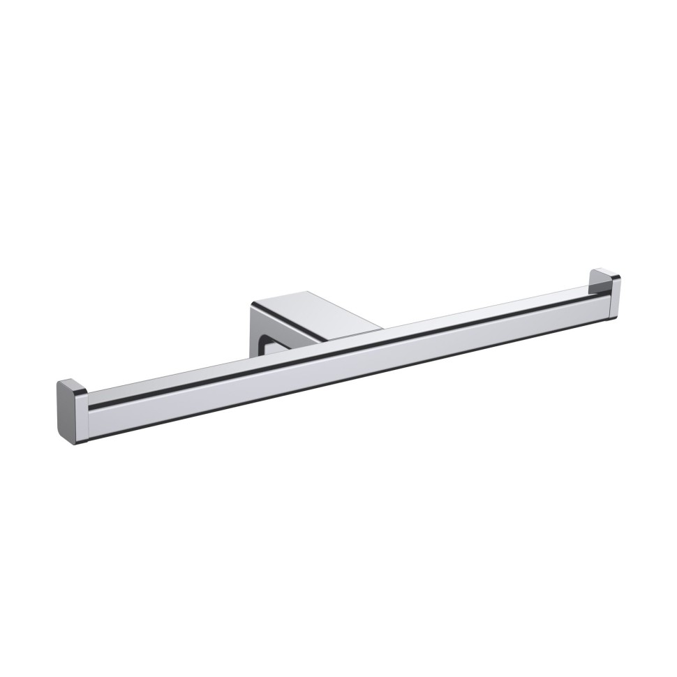 AQM7308CR Tivoli Держатель туалетной бумаги двойной, хром