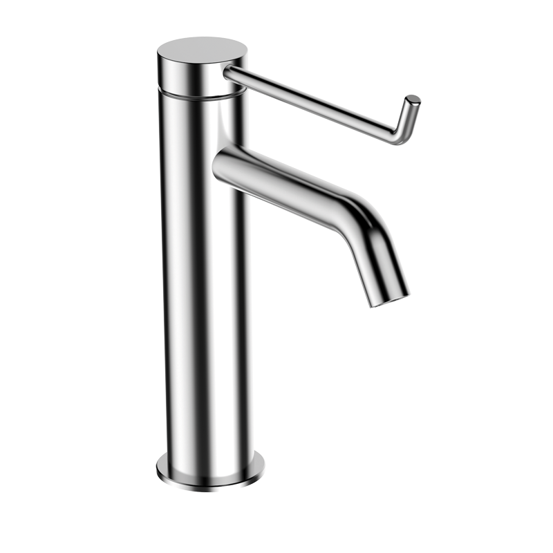 Смеситель для раковины GRB COLLECTIVITIES XL 47567470 для медицинских учреждений, однорычажный, хром