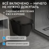 Унитаз ABBER Rechteck AC1201MB подвесной черный матовый, безободковый