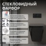 Унитаз ABBER Rechteck AC1201MB подвесной черный матовый, безободковый