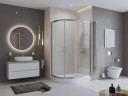 Акриловый поддон BelBagno TRAY-BB-RH-100/80-550-15-W-L