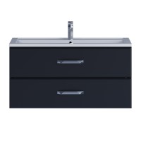 Тумба под раковину Uperwood Foster 100 см, черная