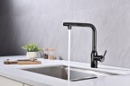Смеситель для кухни Viper, глянцевый черный, Vi213105-GB, Starke-Paulmark