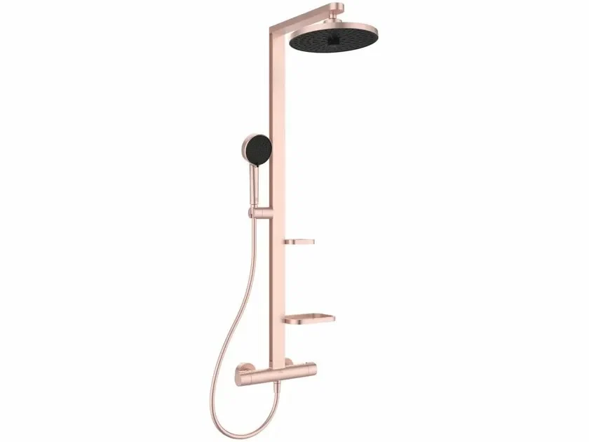 Душевая система ALU+ с термостатом Ideal Standard Rose (Розовый)