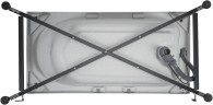 Акриловая ванна Aquanet West 140x70 (с каркасом)