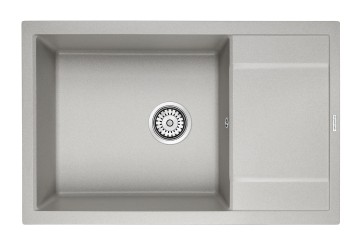 Мойка FLUGEN 60, IT-GRANIT, PM317850-GR, серый, 780х500 мм, Paulmark