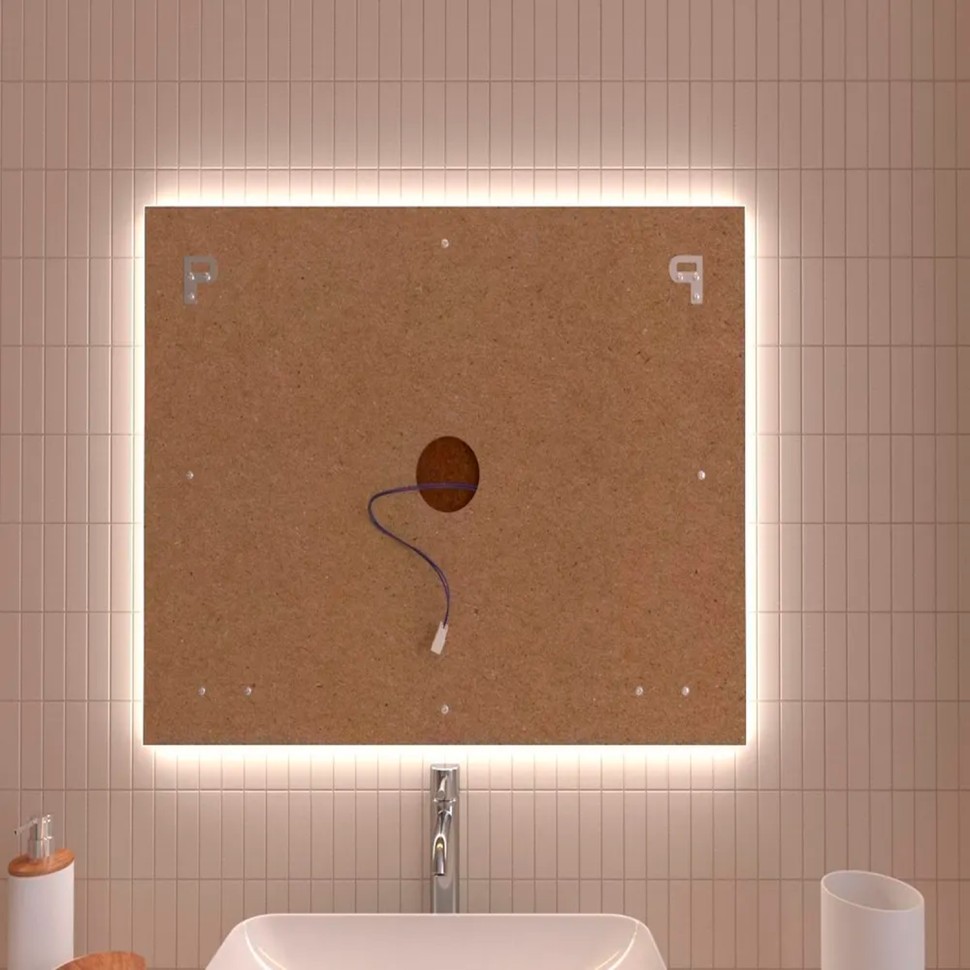 Зеркало LED OTTIMO Rhodes New 1000x700 c сенсорным выключателем и диммером
