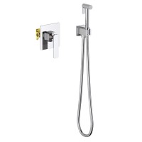 Смеситель встроенный с гигиеническим душем Timo Torne 4389/00SM хром