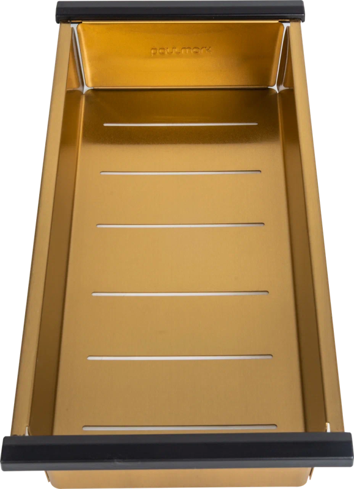 Коландер ADVANCE, A450-BG, брашированное золото, 205х450мм, Paulmark