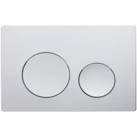 Кнопка смыва Veconi FLUSH V2, хром глянец