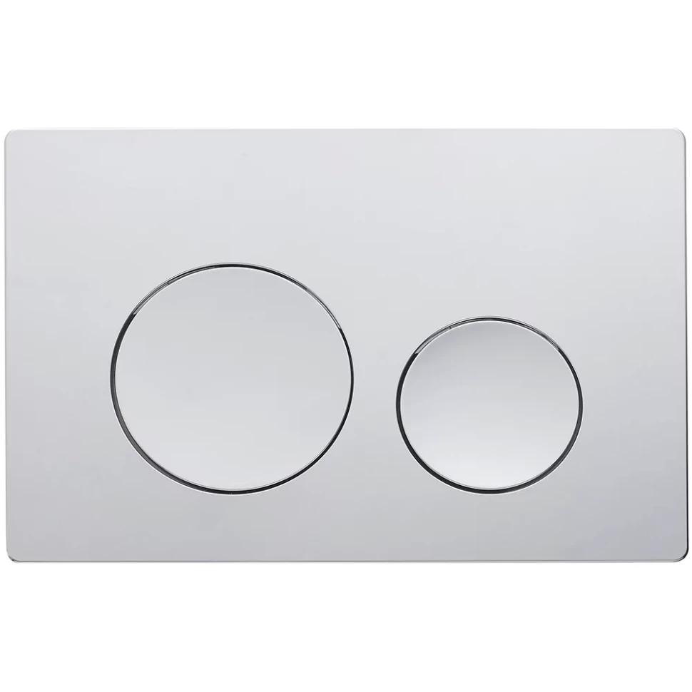 Кнопка смыва Veconi FLUSH V2, хром глянец