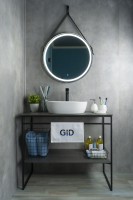 Раковина Gid N9026b 51113 накладная белая 48x35x13.5