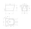 Биде подвесное BelBagno ALBANO BB120BH