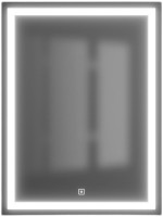 Зеркало для ванной с подсветкой Uperwood Tanos 60х80 см, прямоугольное, сенсор/антизапотевание/без рамы