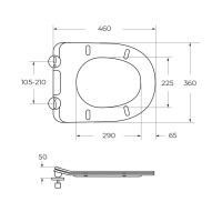 Крышка-сиденье BelBagno BB901SC