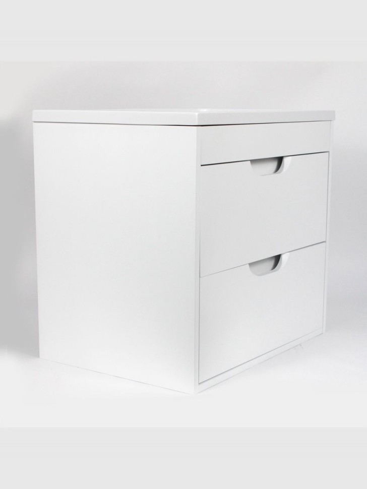 Тумба под раковину для ванной подвесная Uperwood Modul 61х44,4х55 см, белаяатовая