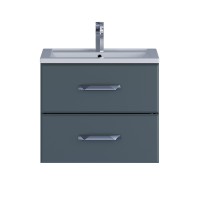 Тумба под раковину Uperwood Foster 60 см, серый графит