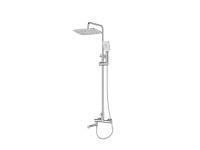 Душевая стойка BelBagno ACQUA ACQUA-VSCM-CRM