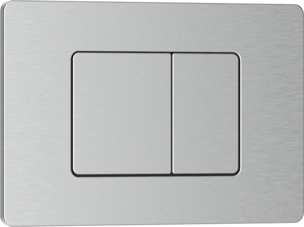 Комплект 2в1 IBERICA BLANCA инсталляция SILENCIO MINI, кнопка смыва INOX-C хром матовый (IB.001M.1132)