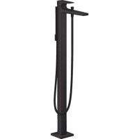 Смеситель для ванны Hansgrohe Metropol (32532670) напольный, черный хром матовый