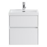 База под раковину подвесная BelBagno PIETRA MINI-500AS-2C-SO-BL Bianco Lucido