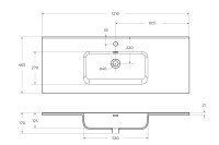 Керамическая раковина BelBagno BB1200ETL