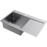 Кухонная мойка Omoikiri Akisame 86-L Side-IN нерж. сталь/нержавеющая сталь